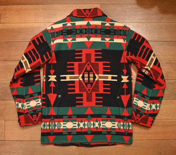 画像9: RRL ネイティブ柄 ウールジャケット(S)美中古 ダブルアールエルラルフローレン (9)