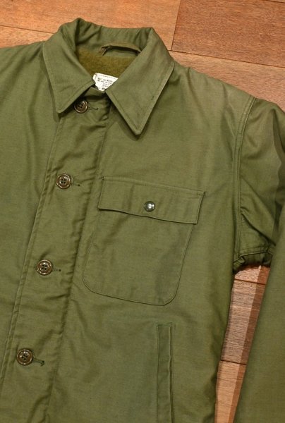 画像6: ’85年 U.S NAVY  A-2 デッキジャケット "NASNI"バックプリントあり【SMALL/34-36】ビンテージ美中古  (6)