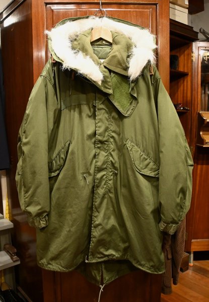 画像1: 美中古 Shell '78/Hood '84/Liner '83年 US ARMY M-65 PARKA モッズコート フルセット(S-REGULAR)ビンテージ M65パーカー (1)
