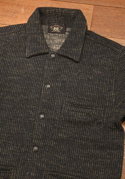 画像2: RRL RALPHLAUREN Beach Cloth ビーチクロス スウェット ジャケット カーディガン(S)中古 ブラウンズビーチ