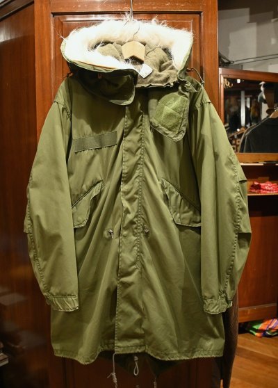 画像1: 美中古 Shell:85年,Liner:85年,Hood:77年 US ARMY M-65 PARKA モッズコート フルセット(XS)ビンテージ M65パーカー