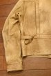 画像23: PoloRalphlauren ポロラルフローレン ディアスキン 鹿革 ダブル ライダースジャケット ビンテージ加工(BEIGE/L)ビンテージ 中古 (23)
