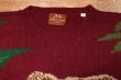 画像4: 80s Willis&Geiger ウィリス&ガイガー 象柄 ウールセーター(BURGUNDY/M)ビンテージ (4)