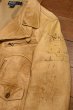 画像17: PoloRalphlauren ポロラルフローレン ディアスキン 鹿革 ダブル ライダースジャケット ビンテージ加工(BEIGE/L)ビンテージ 中古 (17)
