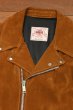 画像6: JAMES GROSE ジェームスグロース スウェード ライダースジャケット ダブル(Brown/40)イングランド製 中古 (6)