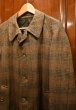 画像3: 70-80s Burberry's バーバリー グレンプレイド+ヘリンボーンツイード コート(Brown/S)イングランド製 ビンテージ (3)