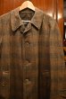 画像2: 70-80s Burberry's バーバリー グレンプレイド+ヘリンボーンツイード コート(Brown/S)イングランド製 ビンテージ (2)