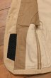 画像12: RRL RALPHLAUREN コーデュロイ テイラードジャケット レザーエルボーパッチ+ツギハギ(Beige/M)ダブルアールエルラルフローレン 中古 (12)