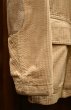 画像4: RRL RALPHLAUREN コーデュロイ テイラードジャケット レザーエルボーパッチ+ツギハギ(Beige/M)ダブルアールエルラルフローレン 中古 (4)