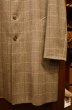 画像4: BROOKS BROTHERS LORO PIANA ヘリンボーン+ウインドウペイン コート イタリア製(Brown/38-Short) 美中古ブルックスブラザーズ ロロピアーナ  (4)