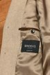 画像11: ラベル付き未使用品 BRERAS(ブレラス)"DUBLINO"カシミヤ混メルトン チェスターコート(Beige/44)イタリア製サルトリア (11)