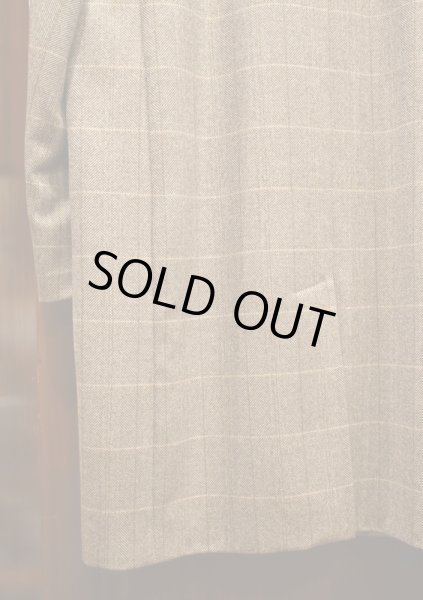 画像8: BROOKS BROTHERS LORO PIANA ヘリンボーン+ウインドウペイン コート イタリア製(Brown/38-Short) 美中古ブルックスブラザーズ ロロピアーナ  (8)