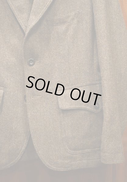 画像3: RRL RALPHLAUREN ヘリンボーンツイード テイラードジャケット(Brown/XS)ダブルアールエルラルフローレン 中古 (3)