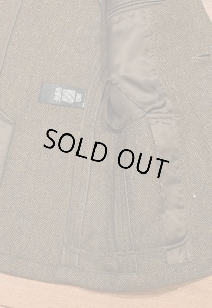 画像10: RRL RALPHLAUREN ヘリンボーンツイード テイラードジャケット(Brown/XS)ダブルアールエルラルフローレン 中古 (10)