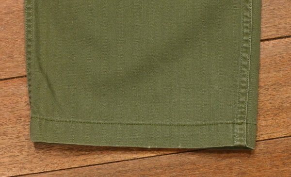 画像12: 50s U.S ARMY HBT UTILITY TROUSERS  ヘリンボーンツイル ベイカーパンツ ボタンフライ サイドアジャスターつき(実寸W32L28.5)ビンテージ中古 (12)
