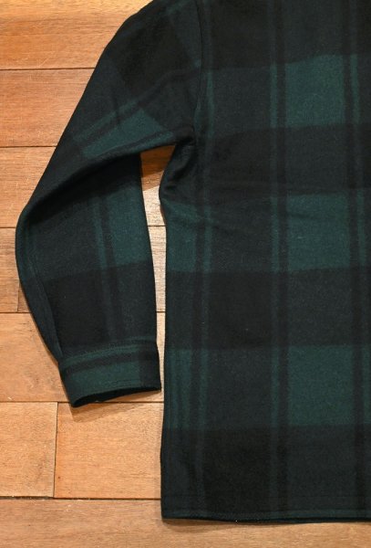 画像11: 70s Pendleton ペンドルトン ウールジャケット(Green×Black/L)美中古 ビンテージ (11)