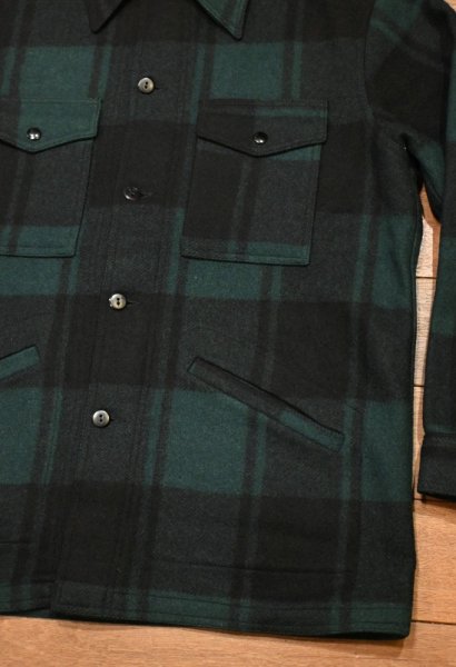 画像3: 70s Pendleton ペンドルトン ウールジャケット(Green×Black/L)美中古 ビンテージ (3)