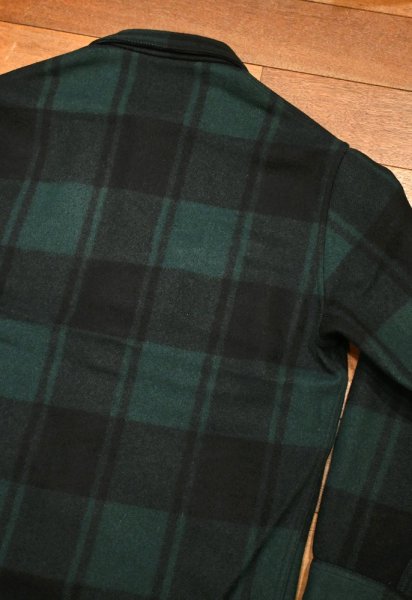 画像10: 70s Pendleton ペンドルトン ウールジャケット(Green×Black/L)美中古 ビンテージ (10)