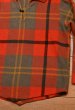 画像4: 60s WOOLRICH ウールリッチ ウールプレイド プルオーバーシャツ(M)中古 ビンテージ (4)