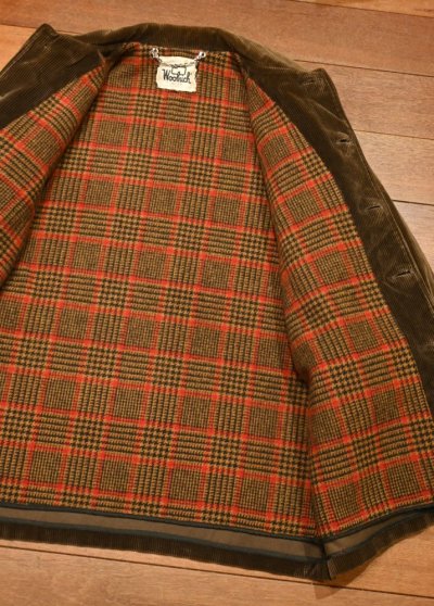 画像3: 〜70s WOOLRICH コーデュロイジャケット フィールドジャケット(Brown/40)中古 ビンテージ