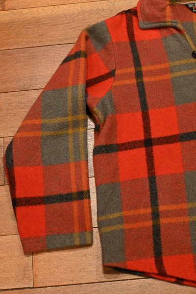 画像5: 60s WOOLRICH ウールリッチ ウールプレイド プルオーバーシャツ(M)中古 ビンテージ (5)
