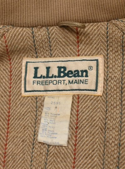 画像2: 80s LL BEAN STORM COAT ストームコート アメリカ製(Beige/L)ビンテージB