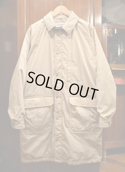 画像1: 80s LL BEAN STORM COAT ストームコート アメリカ製(Beige/L)ビンテージB (1)