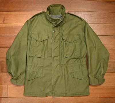 画像1: '68s U.S ARMY 米軍 M65 Field Jacket 2nd セカンド "グレーライナー" アルミジップ(S-SHORT) 中古 ビンテージ