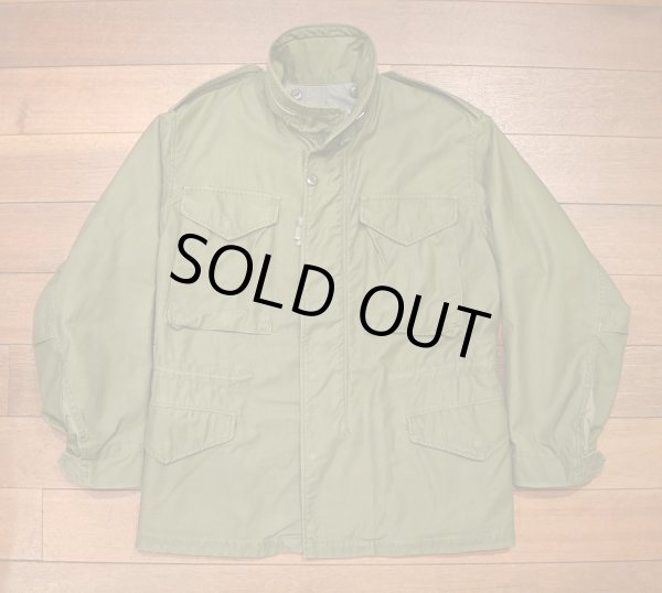 画像1: '68s U.S ARMY 米軍 M65 Field Jacket 2nd セカンド  "グレーライナー" アルミジップ(S-SHORT) 中古 ビンテージ  (1)