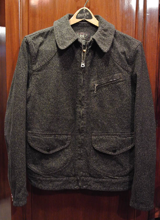 RRL Becker コットン スポーツジャケット ごま塩 鳩目 デコタロン-