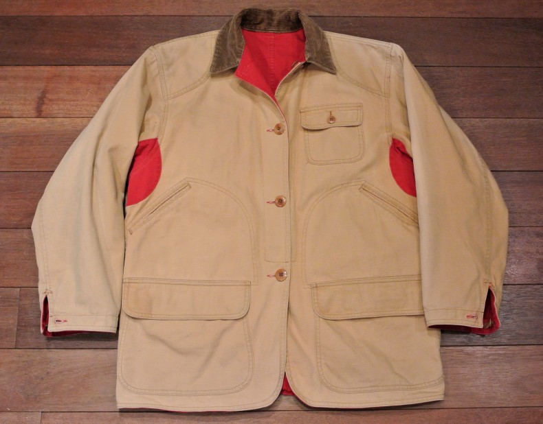 【Used】 Polo Country ポロカントリー リバーシブル ダック ハンティングジャケット(Red/Beige,S) - 7th