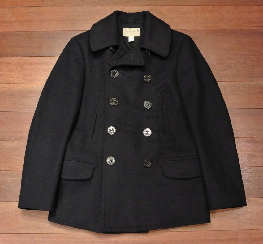 Excellent Used】 RRL RALPHLAUREN メルトン ピーコート (Navy/S