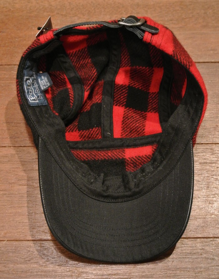 ポロラルフローレン バッファロー チェック キャップ cap 帽子 新品 - 帽子
