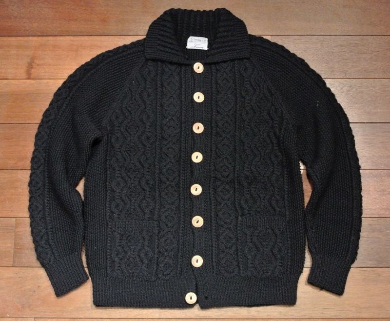 EXCELLENT USED】 INVERALLAN インバーアラン 3A Casual Aran (Navy