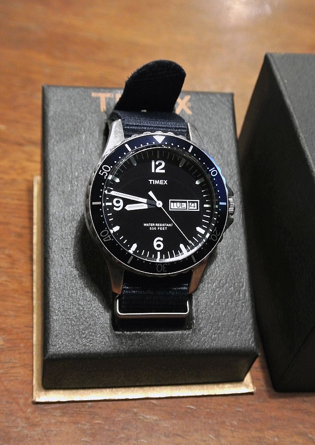 TIMEX J.CREW コラボ ダイバーズ腕時計 - 腕時計(アナログ)
