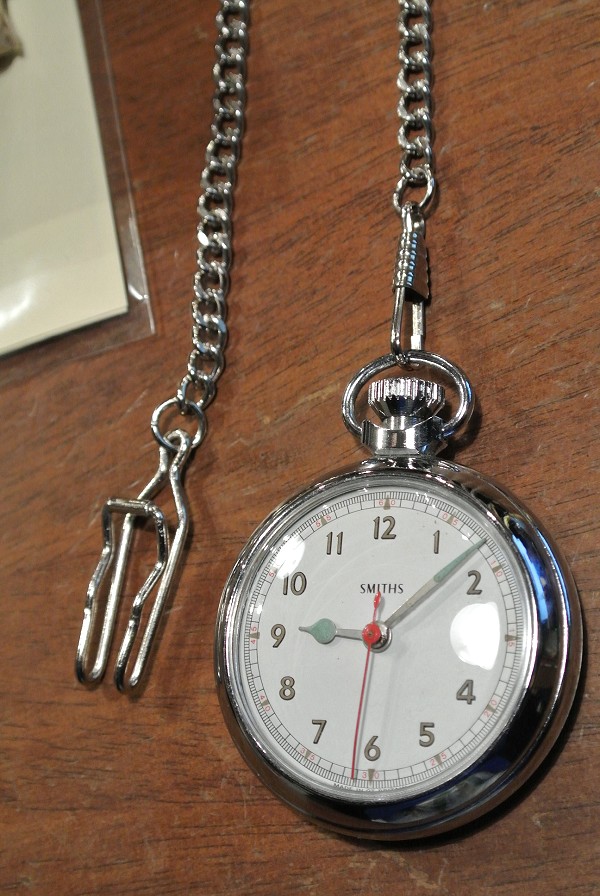1960's Smiths pocket watch スミス社製クロームメッキ懐中時計 (未使用品) - 7th