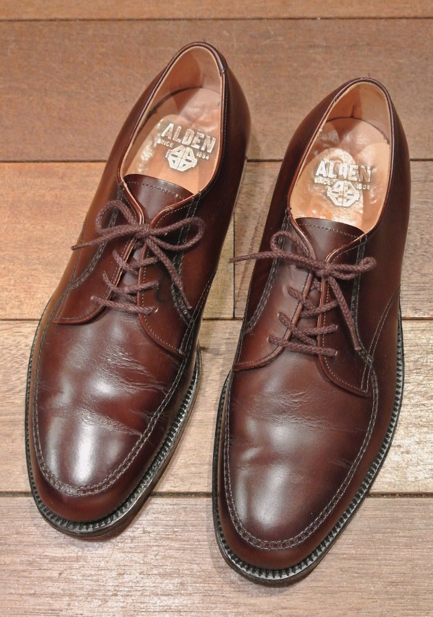 EXCELLENT USED】80's ALDEN462 オールデン Uチップ【Brown , 8 1/2-E 