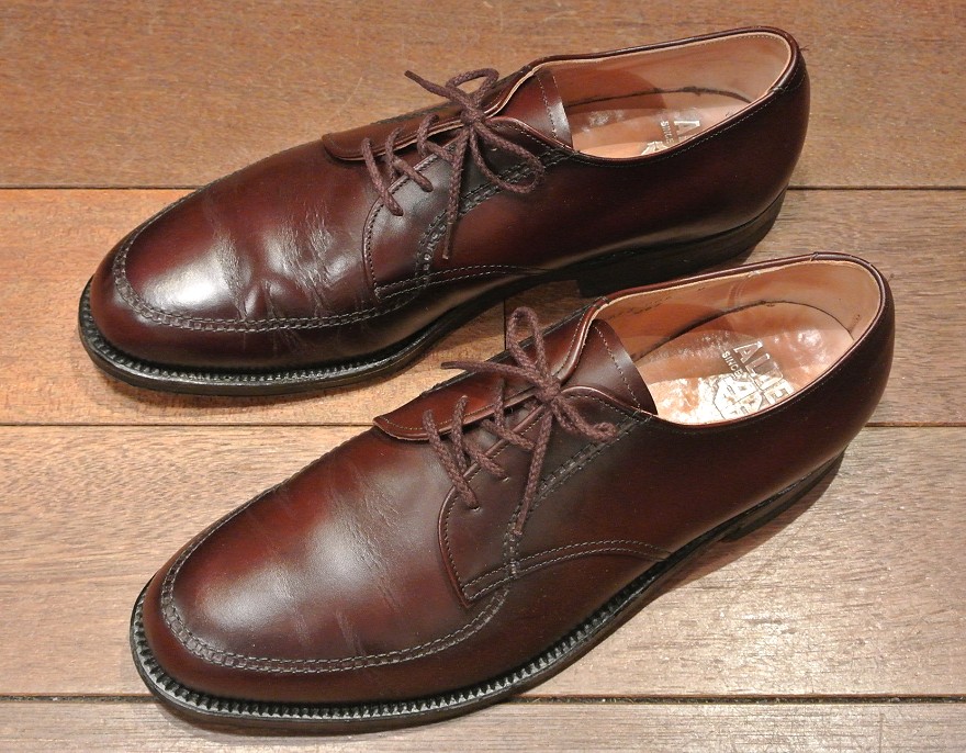 EXCELLENT USED】80's ALDEN462 オールデン Uチップ【Brown , 8 1/2-E