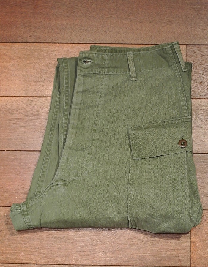 Vintage/Used】40's U.S ARMY M-43 HBT Pants ヘリンボーンツイル