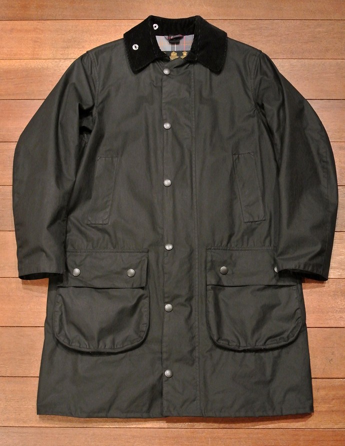 EXCELLENT USED】Barbour SL BORDER バブアー ボーダーSL【Black/36 