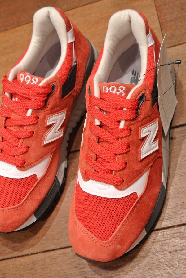 NEW BALANCE 998 Made in USA 【RED, 5-D (23cm) 】ニューバランス998 