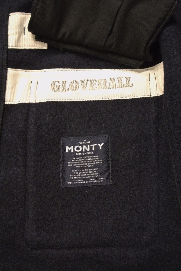 EXCELLENT USED】GLOVERALL グローバーオール MONTY ダッフルコート
