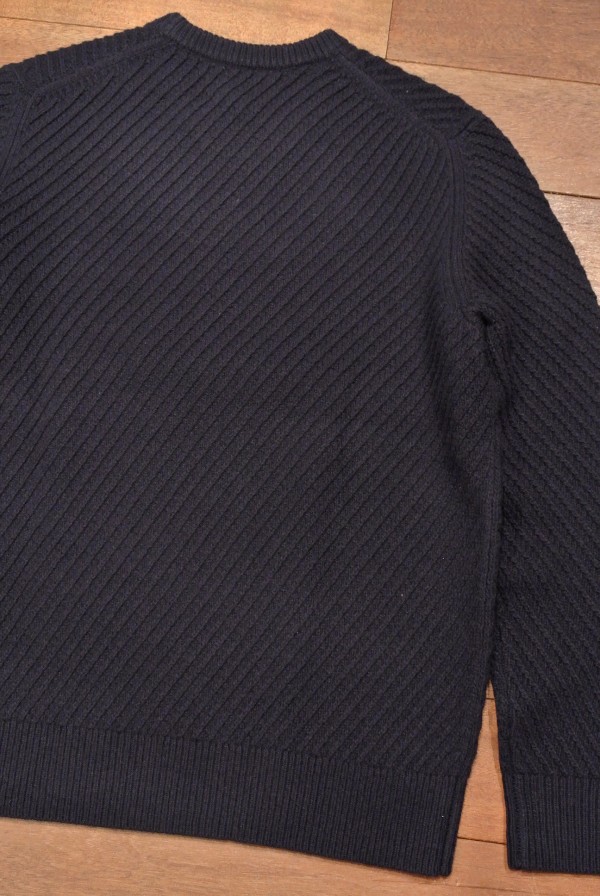 日本未発売 JACK SPADE(ジャックスペード) 斜め畝編み クルーネックセーター(L) 新品 並行輸入 - 7th
