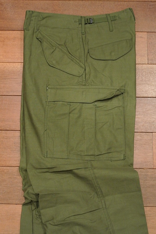 1967年 デッドストック U.S ARMY M-65 Field Trousers【SMALL-SHORT】初期型 サテン フィールドパンツ  アルミジップ - 7th