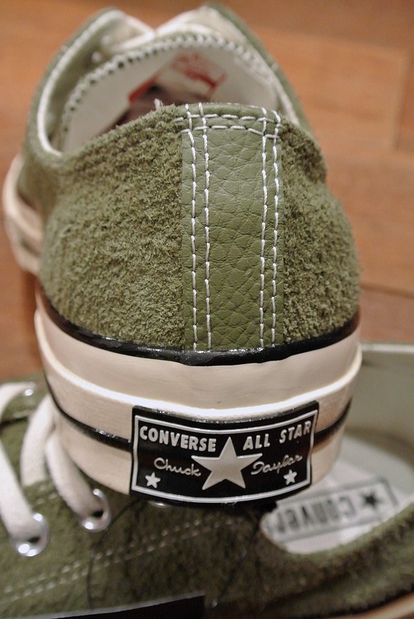 CONVERSE CT1970S LOW SUEDE CHUCK TAYLOR (OLIVE,9/27.5cm