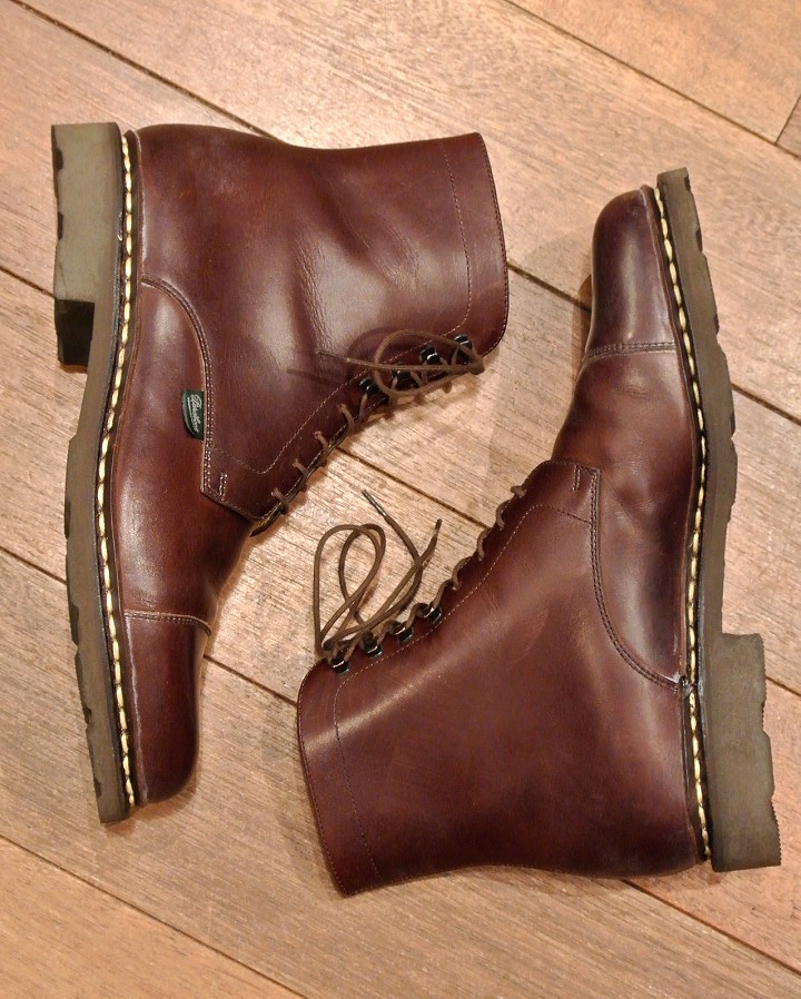 EXCELLENT USED)Paraboot Neuilly パラブーツ ヌイイ 【MARRON/8.5】箱 