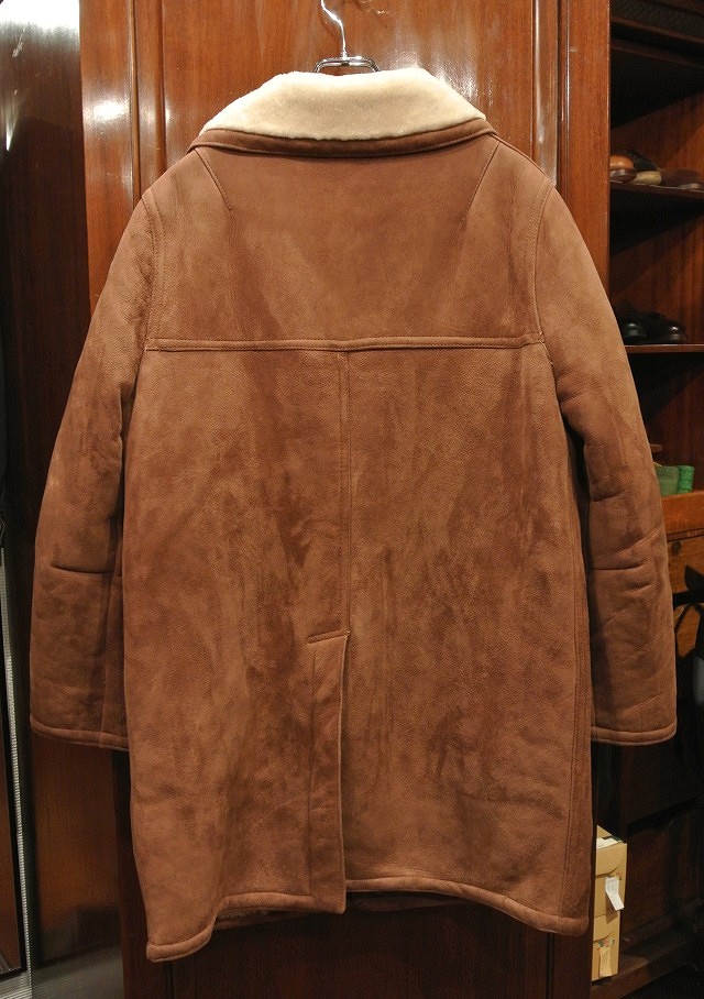 VTG/USED) 70s Sawyer of Napa Shearling Coat ムートンコート（Brown