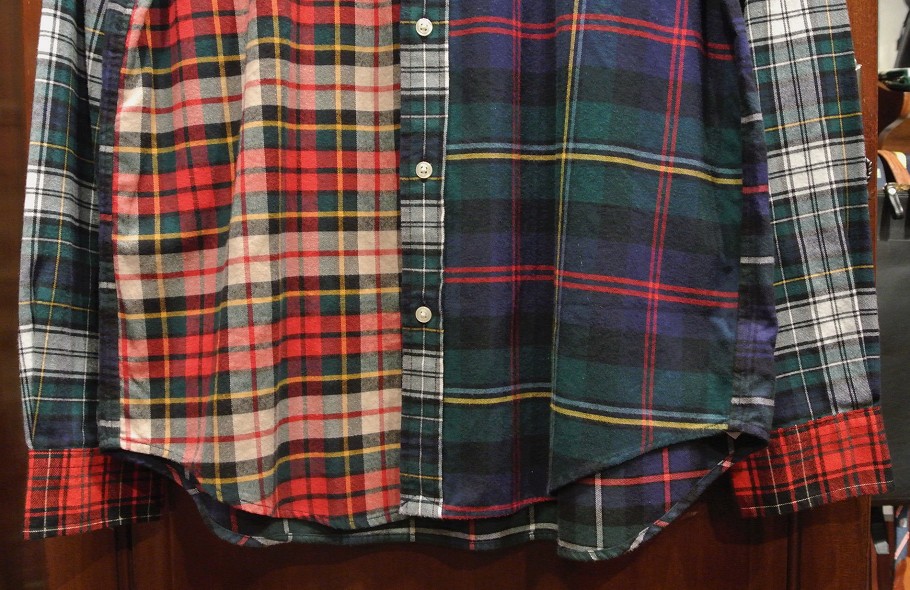 ポロラルフローレン クレイジーパターン B.D ネルシャツ(BOYS XL) アメリカボーイズサイズ 新品 並行輸入 - 7th