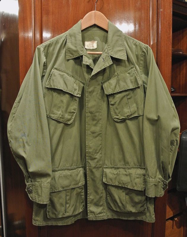 USED 69年 U.S ARMY リップストップ ジャングルファティーグジャケット 