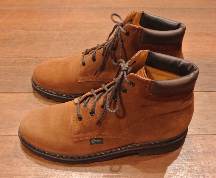 EXCELLENT USED) PARABOOT パラブーツ “BERGERAC”純正シューツリー付き 